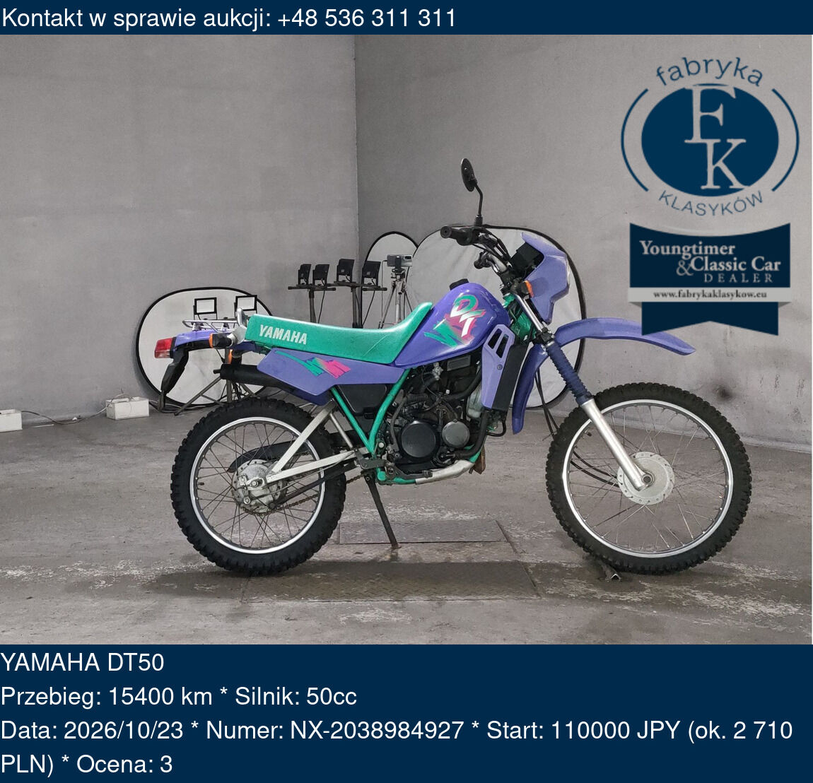 YAMAHA DT50 - zdjęcie 3
