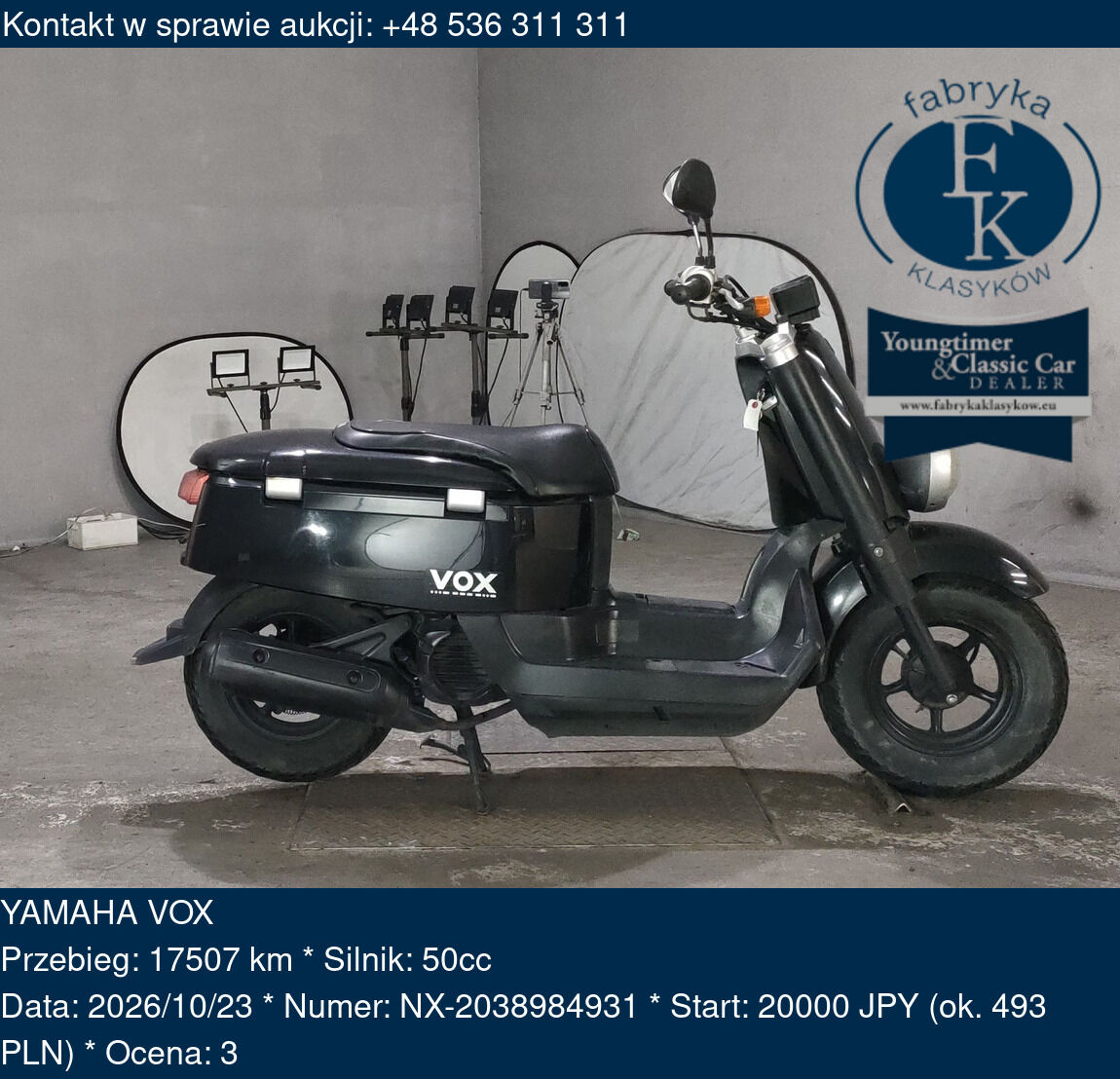 YAMAHA VOX - zdjęcie 2