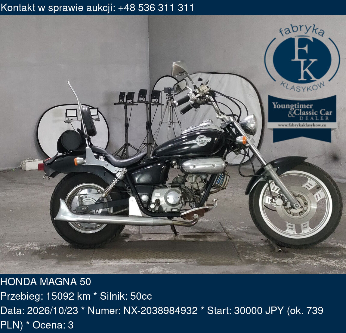 HONDA MAGNA 50  - zdjęcie 2