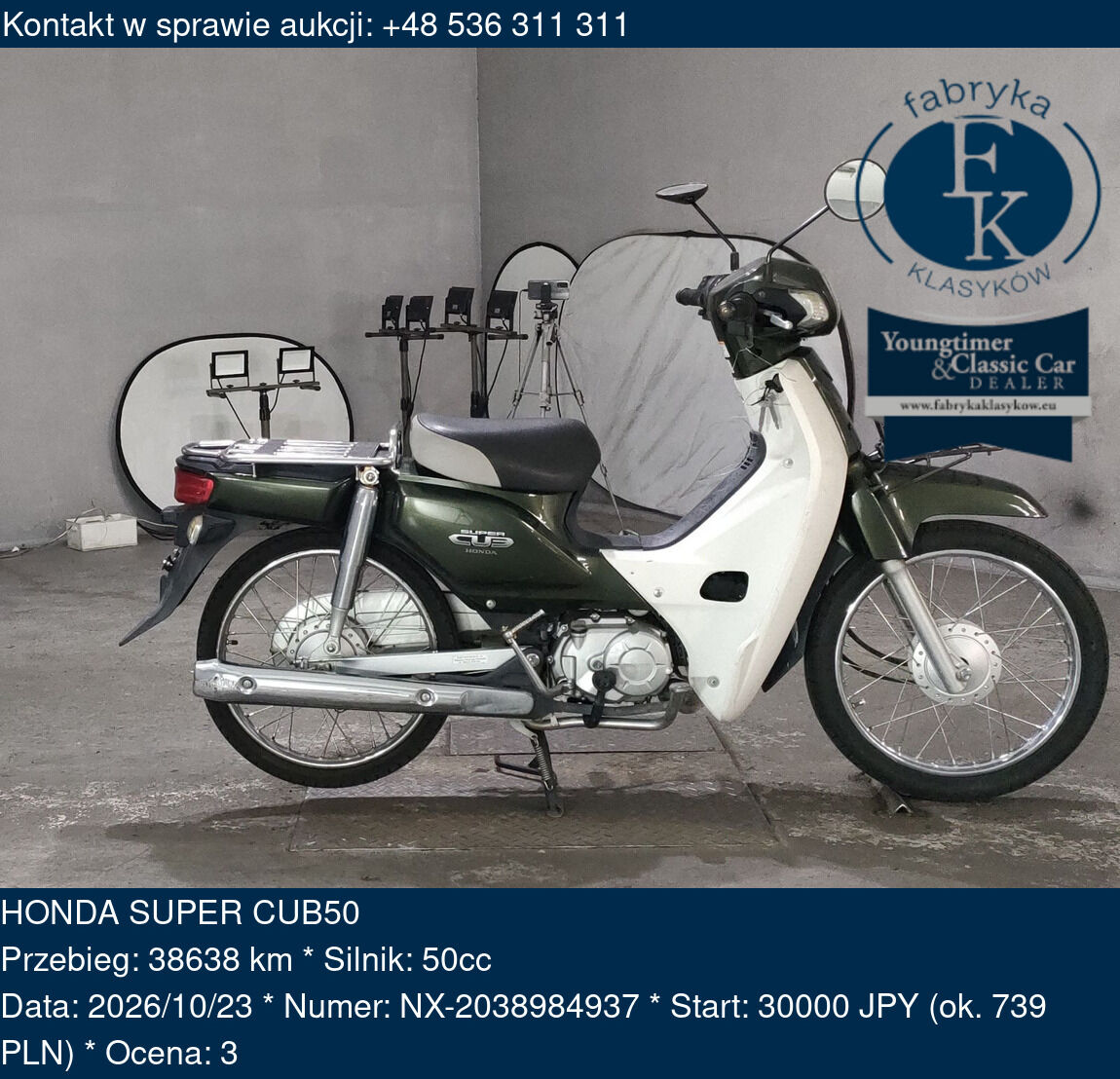 HONDA SUPER CUB50  - zdjęcie 3