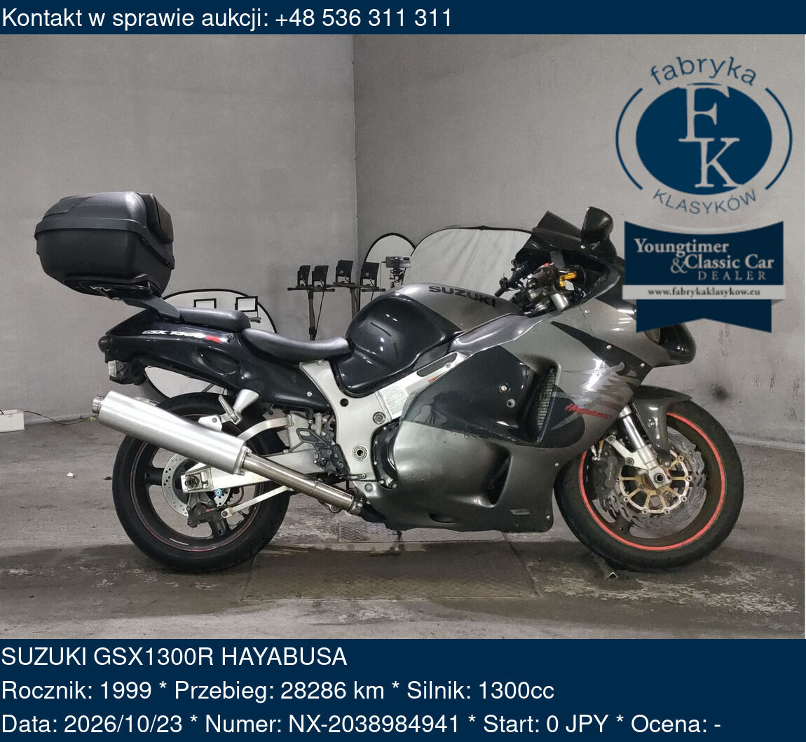 SUZUKI GSX1300R HAYABUSA 1999 - zdjęcie 2