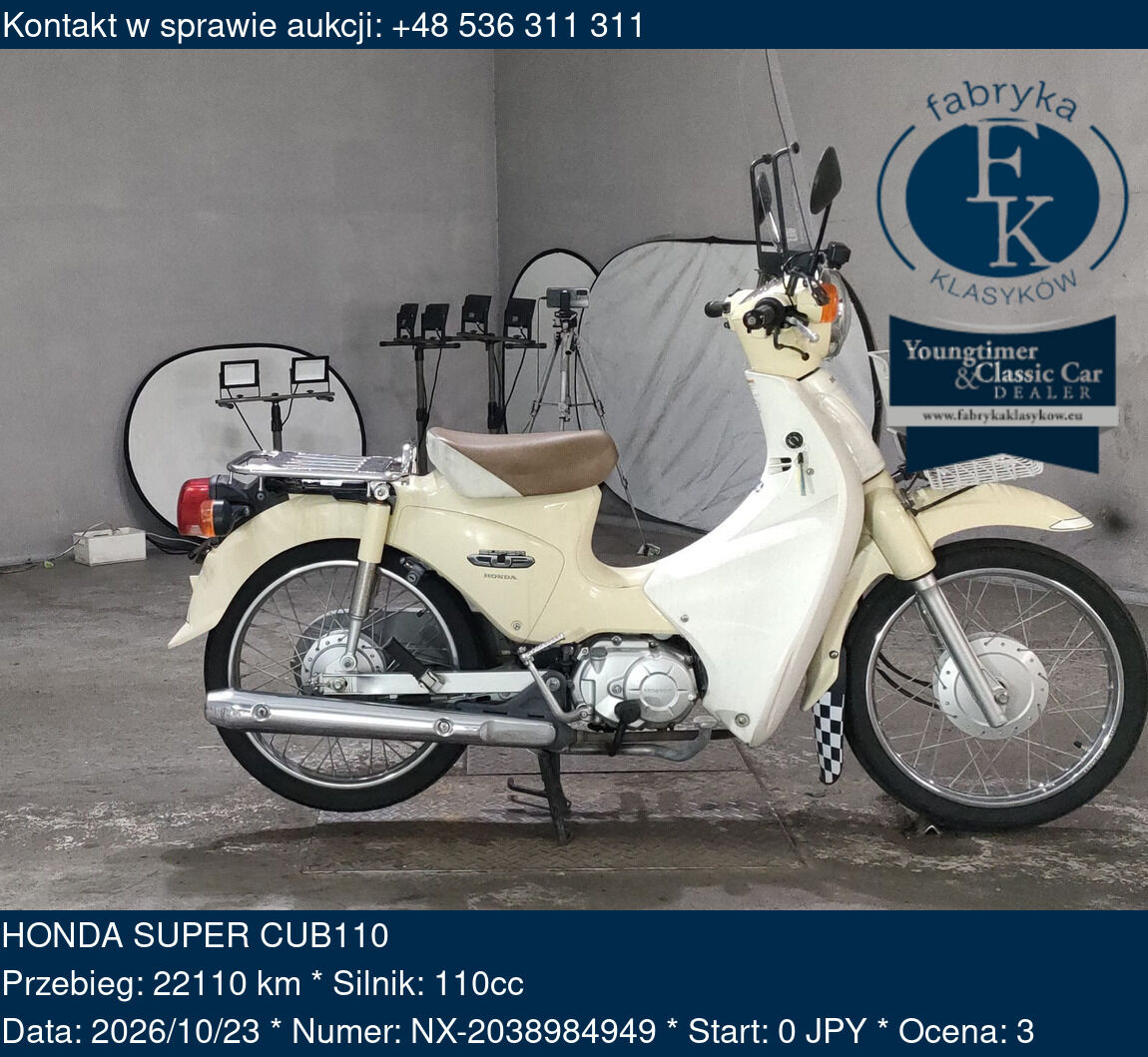 HONDA SUPER CUB110  - zdjęcie 2