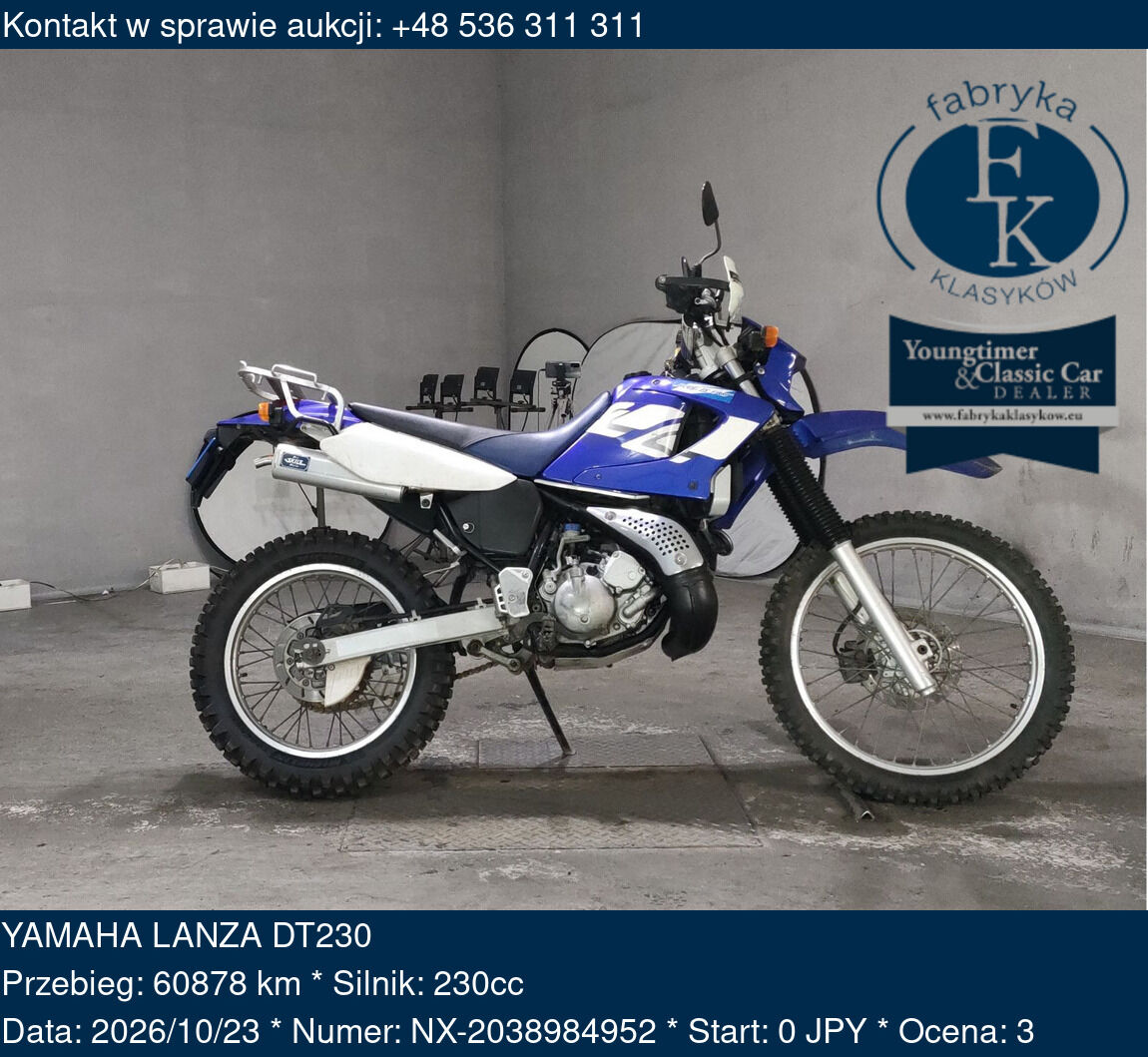YAMAHA LANZA DT230  - zdjęcie 2