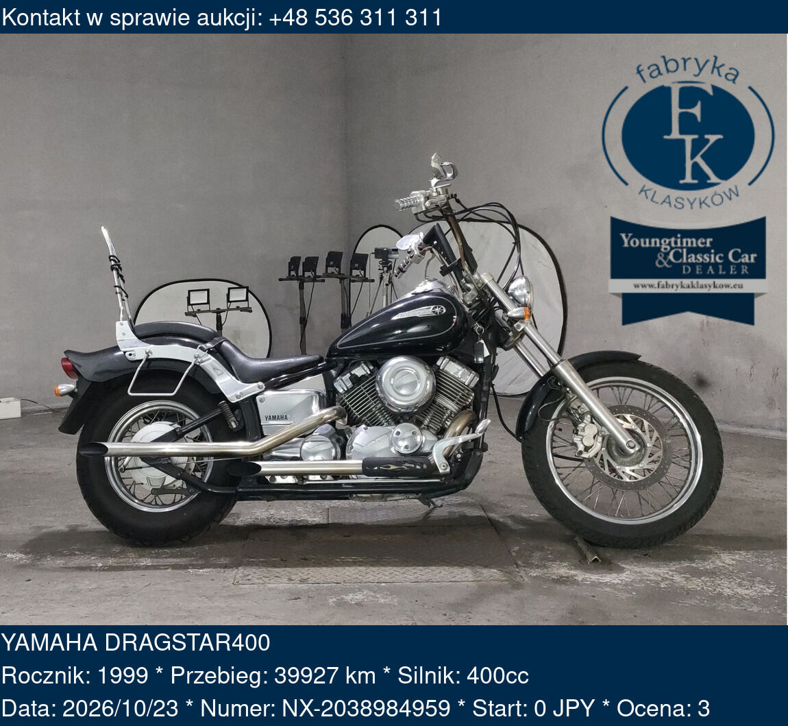 YAMAHA DRAGSTAR400 1999 - zdjęcie 2