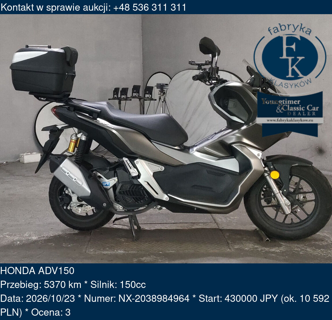 HONDA ADV150 - zdjęcie 3