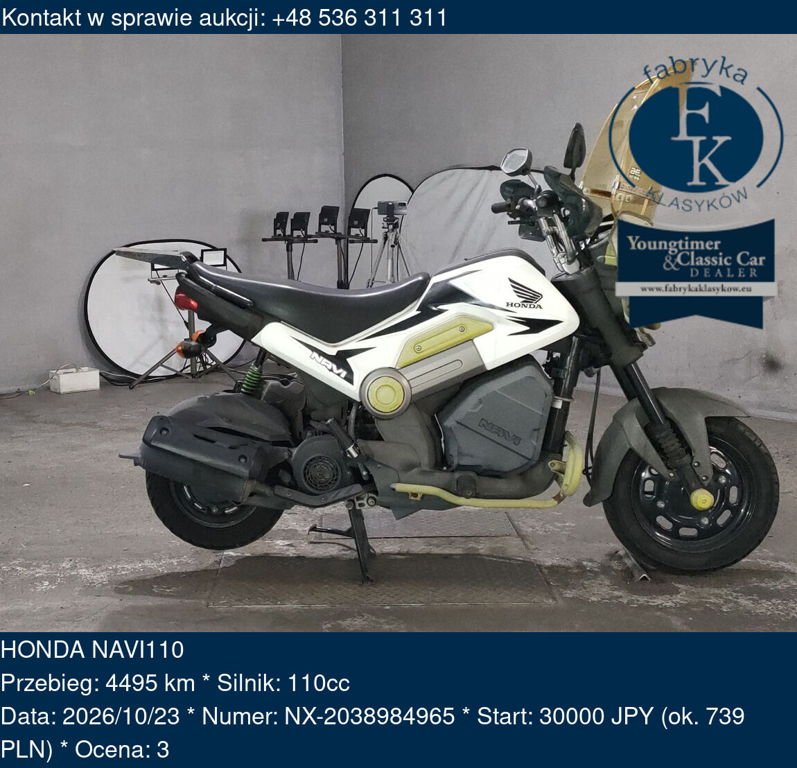 HONDA NAVI110 - zdjęcie 2