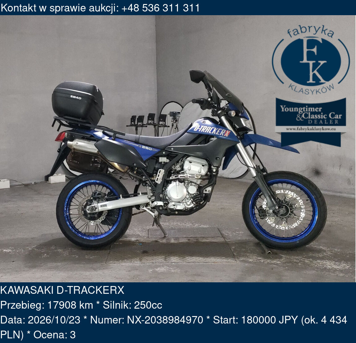 KAWASAKI D-TRACKERX  - zdjęcie 2