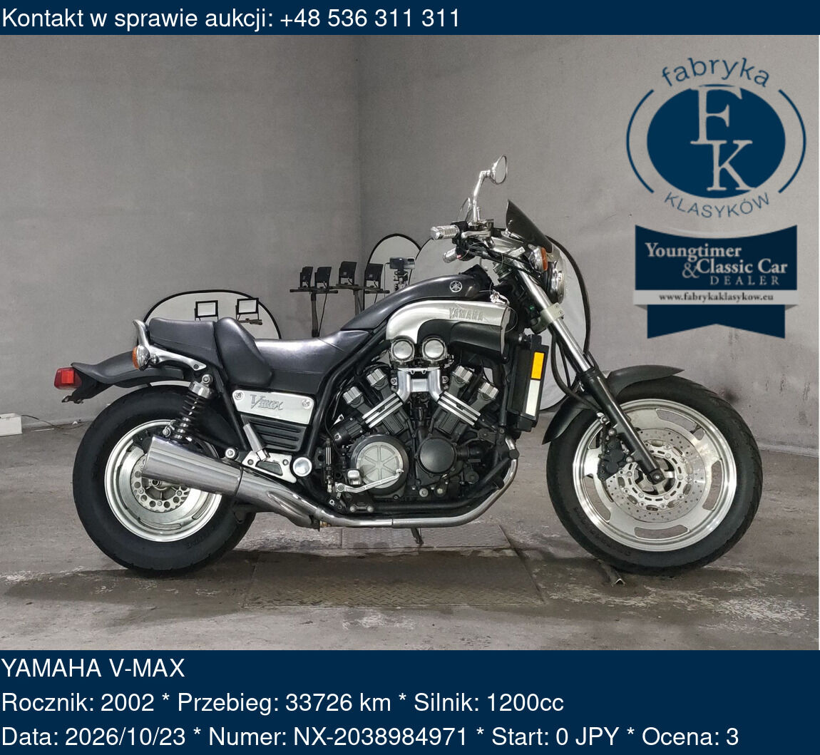 YAMAHA V-MAX 2002 - zdjęcie 2