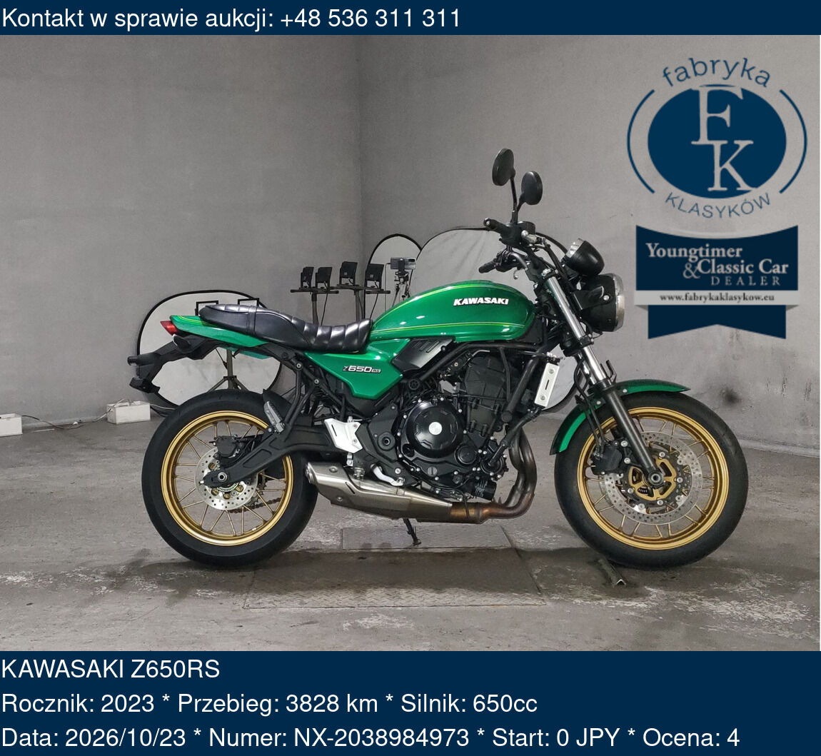 KAWASAKI Z650RS 2023 - zdjęcie 2