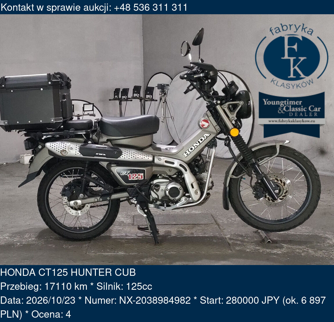 HONDA CT125 HUNTER CUB  - zdjęcie 2