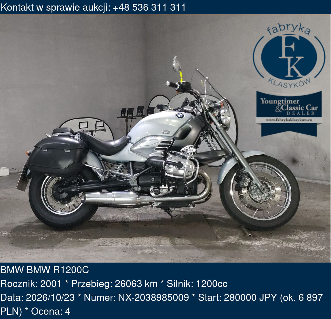 BMW BMW R1200C 2001 - zdjęcie 2