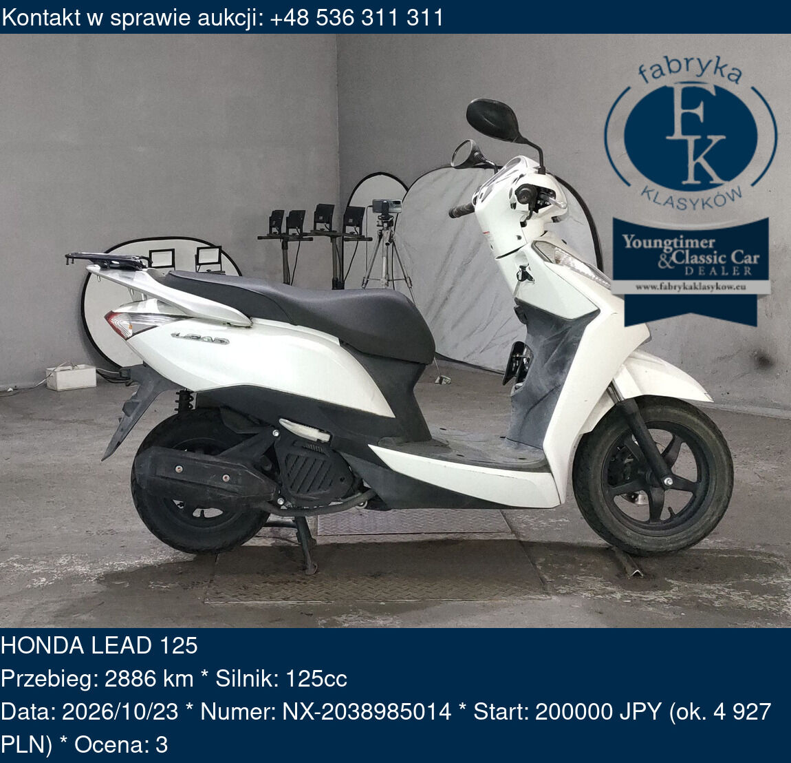 HONDA LEAD 125 - zdjęcie 2