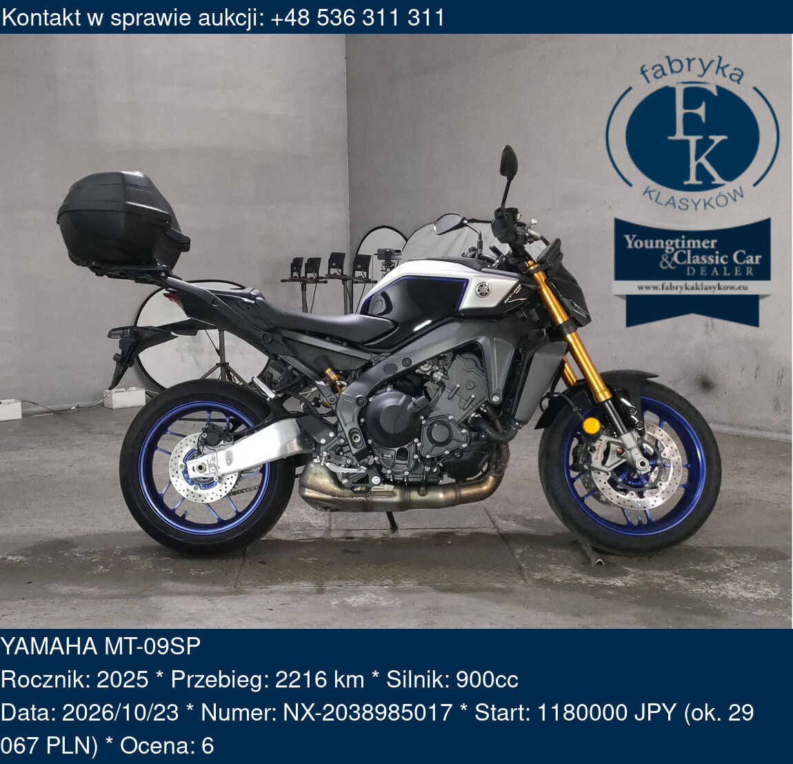 YAMAHA MT-09SP 2025 - zdjęcie 2