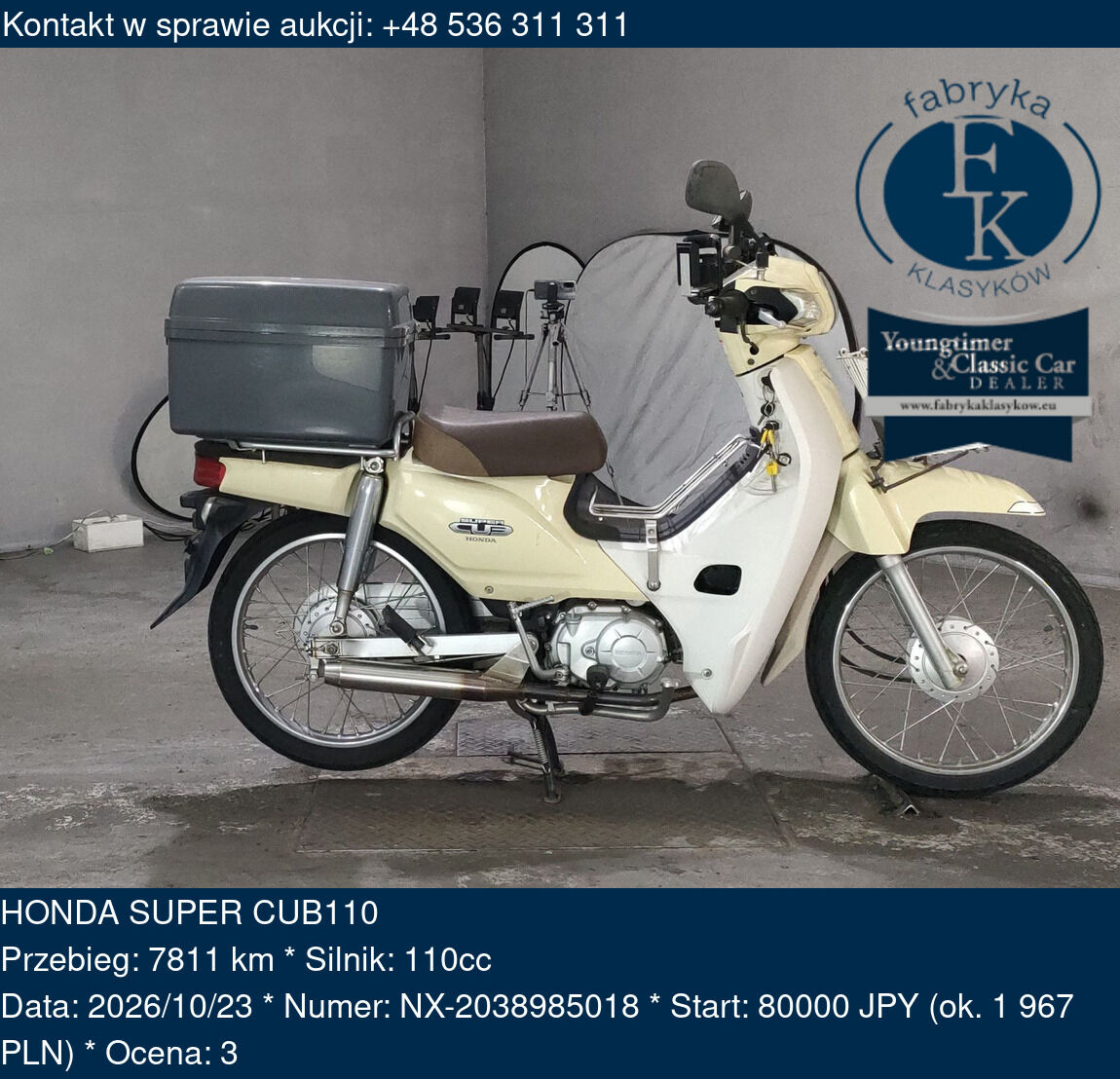 HONDA SUPER CUB110  - zdjęcie 2