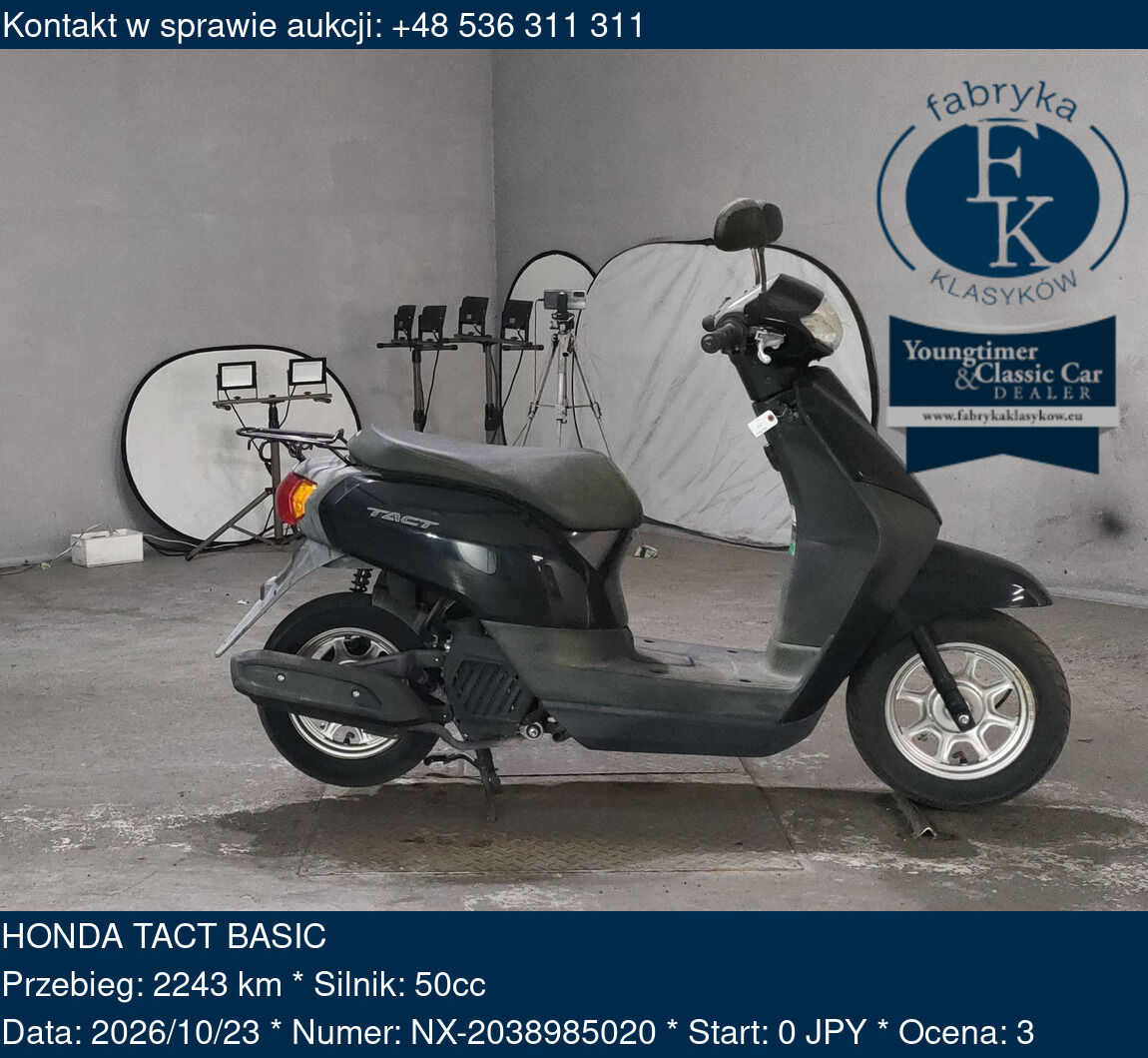 HONDA TACT BASIC - zdjęcie 2