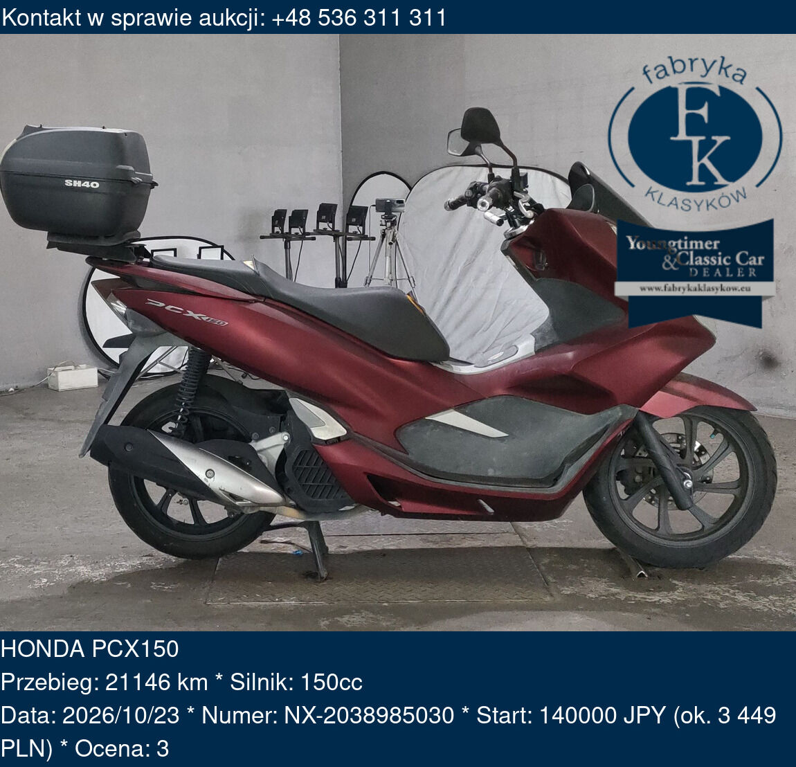 HONDA PCX150  - zdjęcie 2