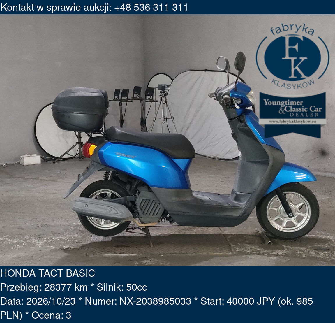 HONDA TACT BASIC  - zdjęcie 2