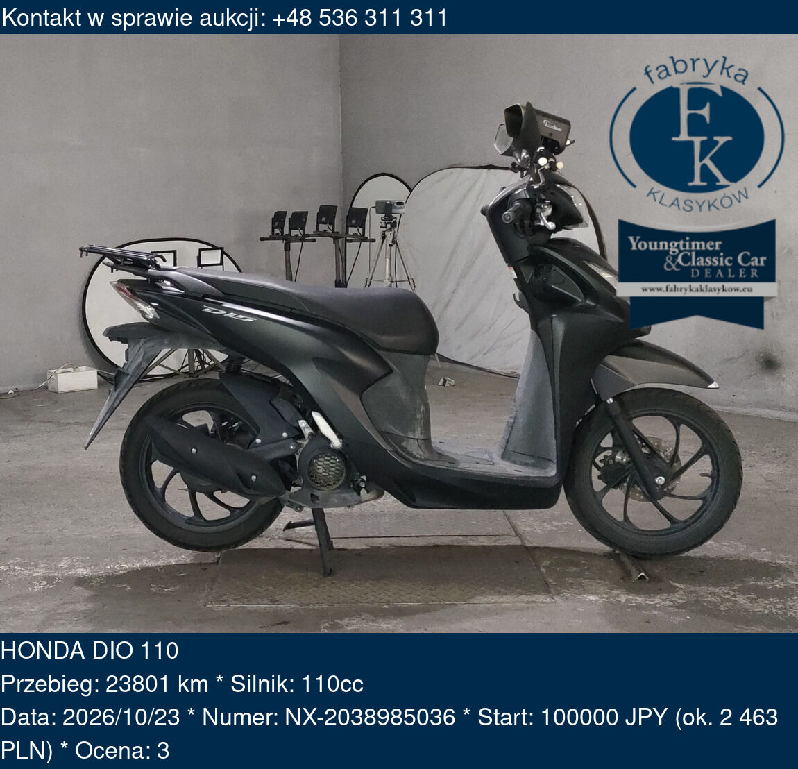 HONDA DIO 110  - zdjęcie 2