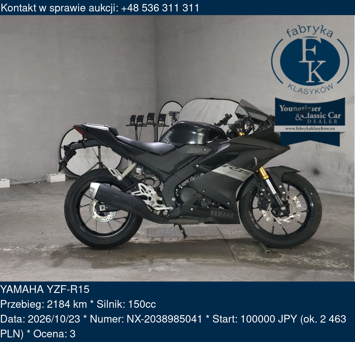 YAMAHA YZF-R15  - zdjęcie 2