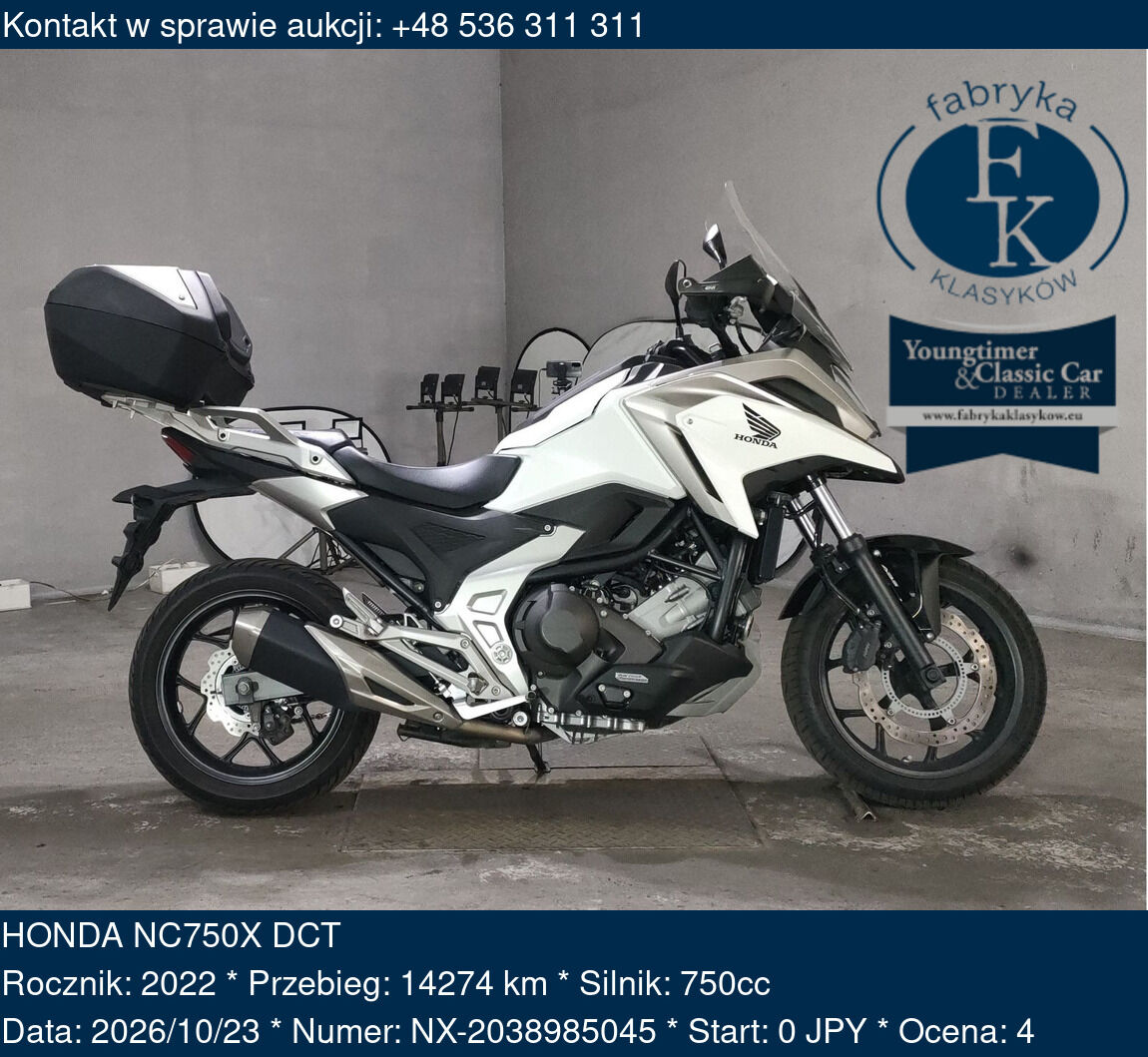 HONDA NC750X DCT 2022 - zdjęcie 2