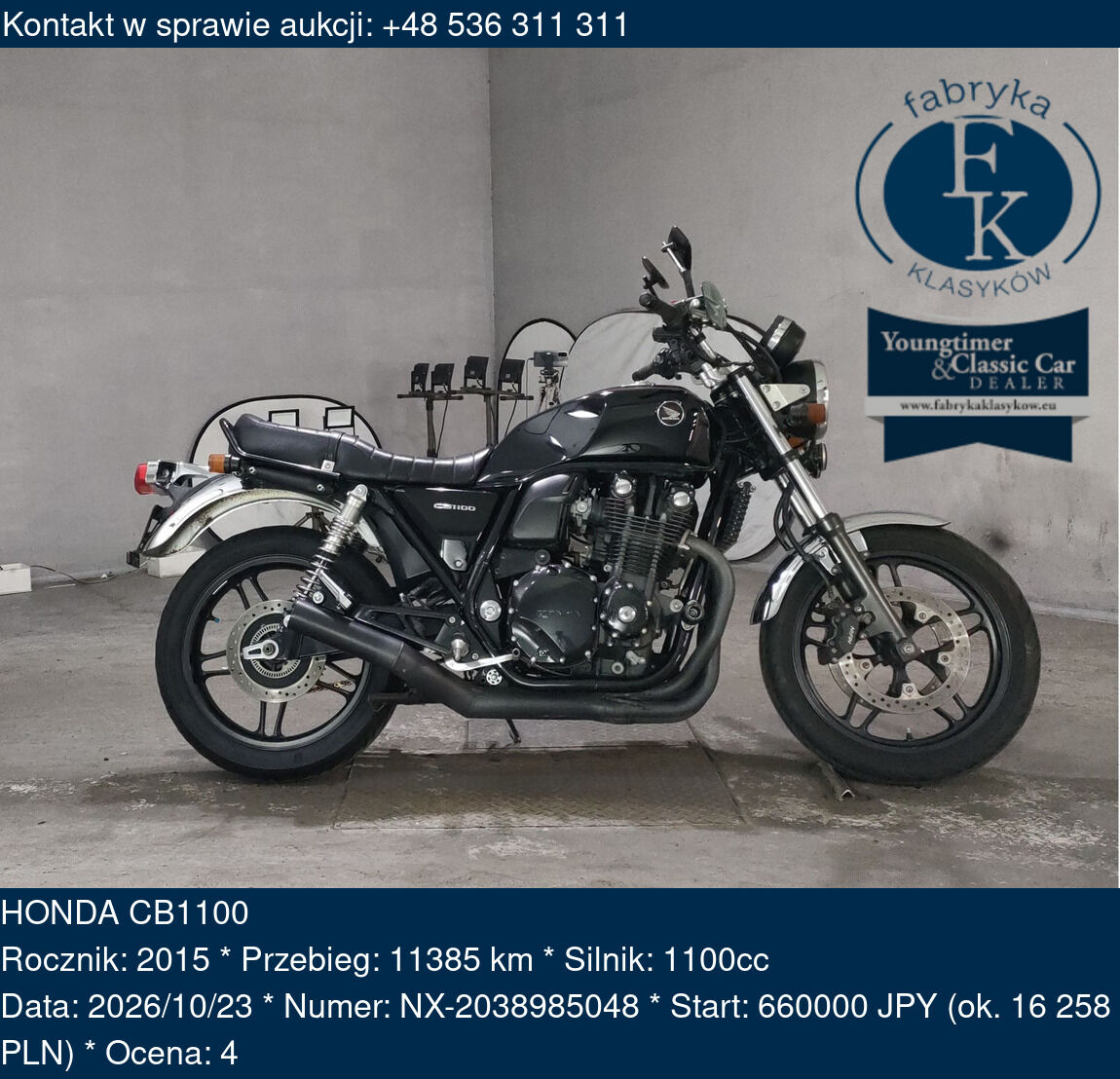 HONDA CB1100 2015 - zdjęcie 2