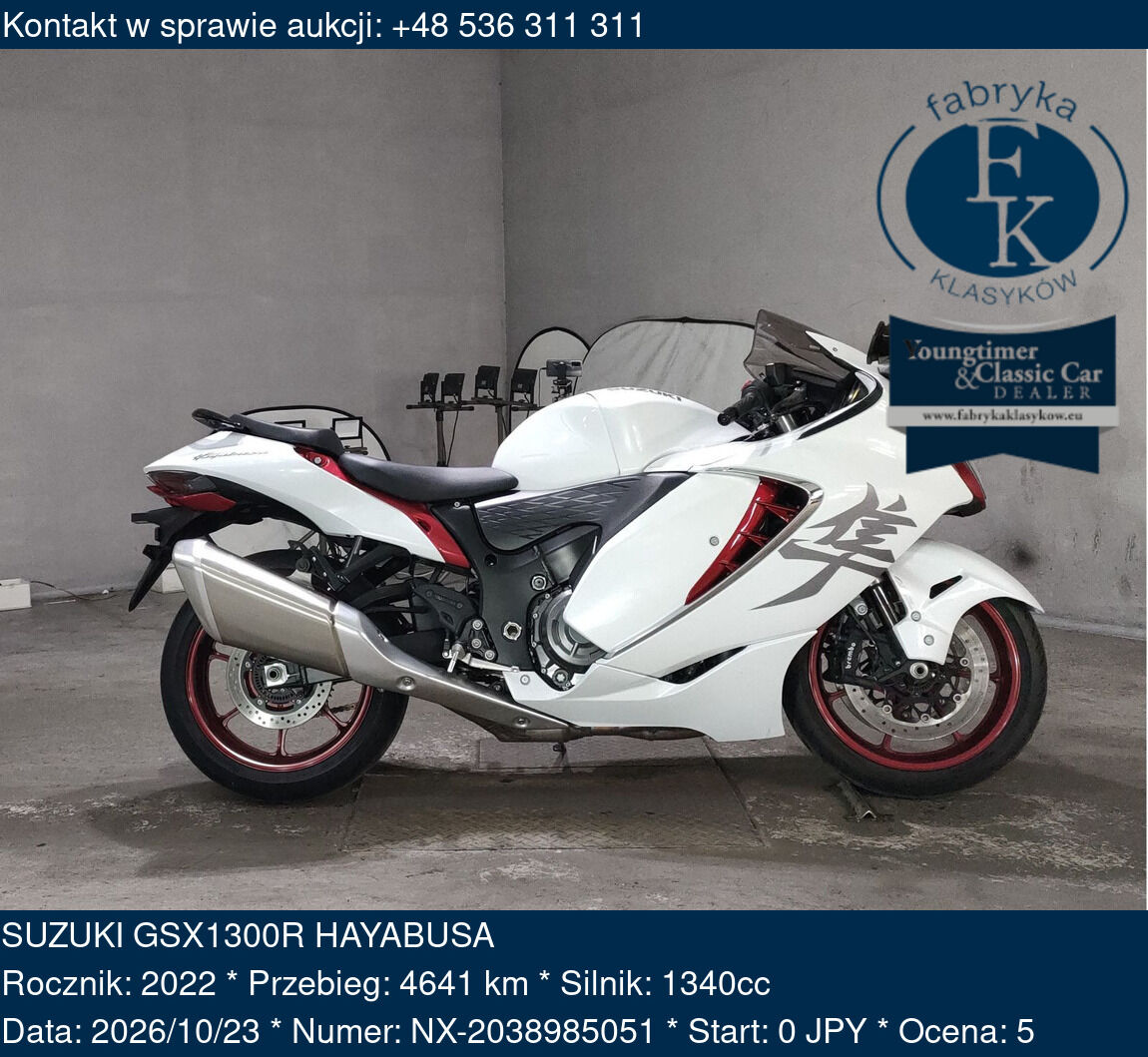 SUZUKI GSX1300R HAYABUSA 2022 - zdjęcie 2