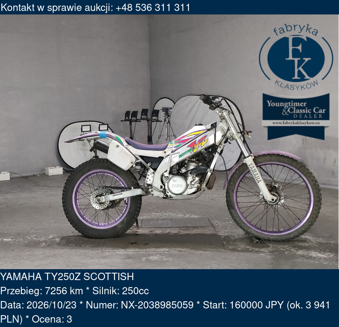 YAMAHA TY250Z SCOTTISH  - zdjęcie 2