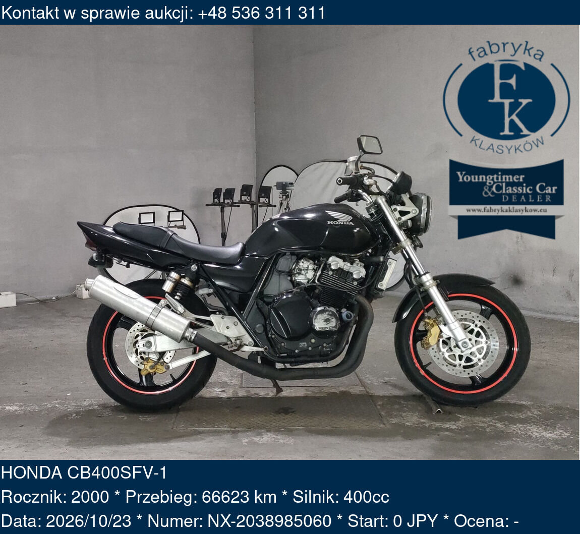 HONDA CB400SFV-1 2000 - zdjęcie 2