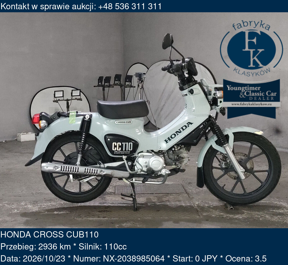 HONDA CROSS CUB110  - zdjęcie 2