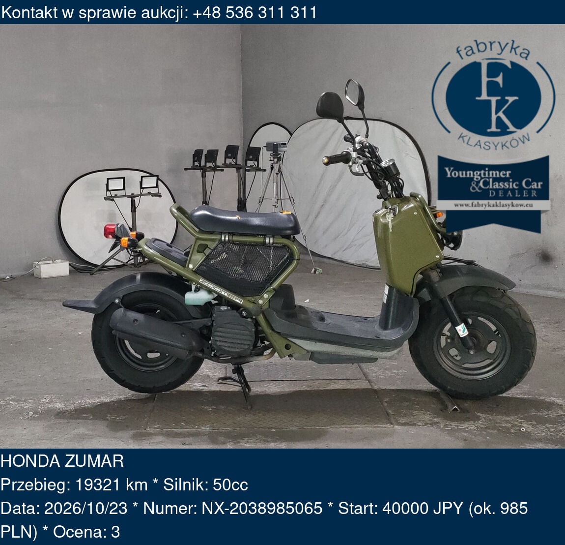 HONDA ZUMAR  - zdjęcie 2