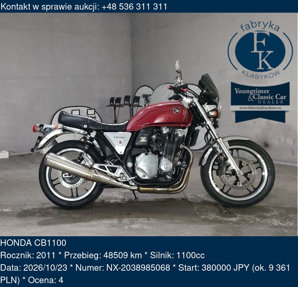 HONDA CB1100 2011 - zdjęcie 2