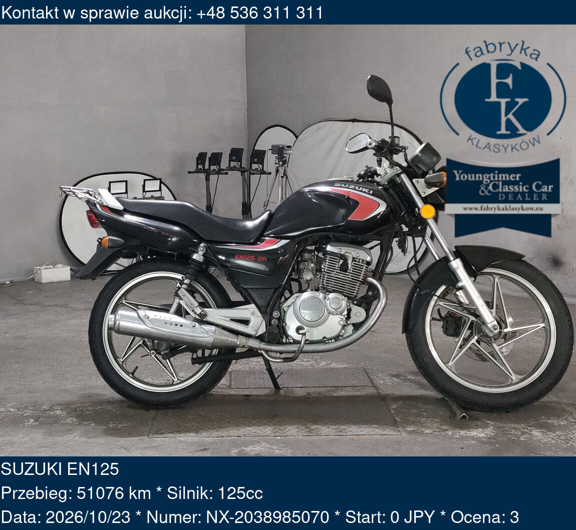 SUZUKI EN125  - zdjęcie 2