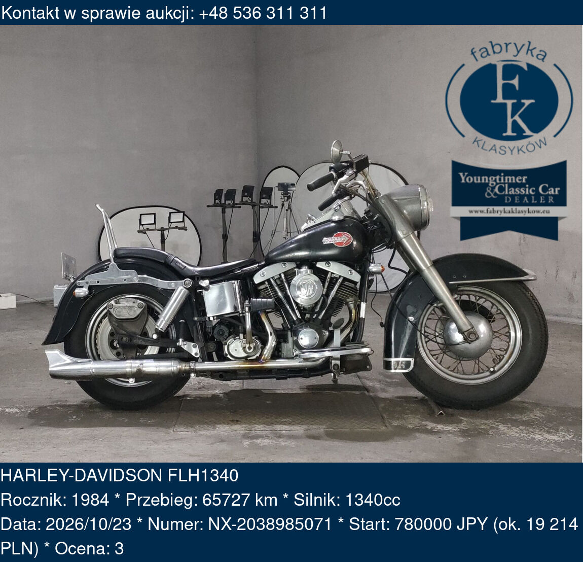 HARLEY-DAVIDSON FLH1340 1984 - zdjęcie 2