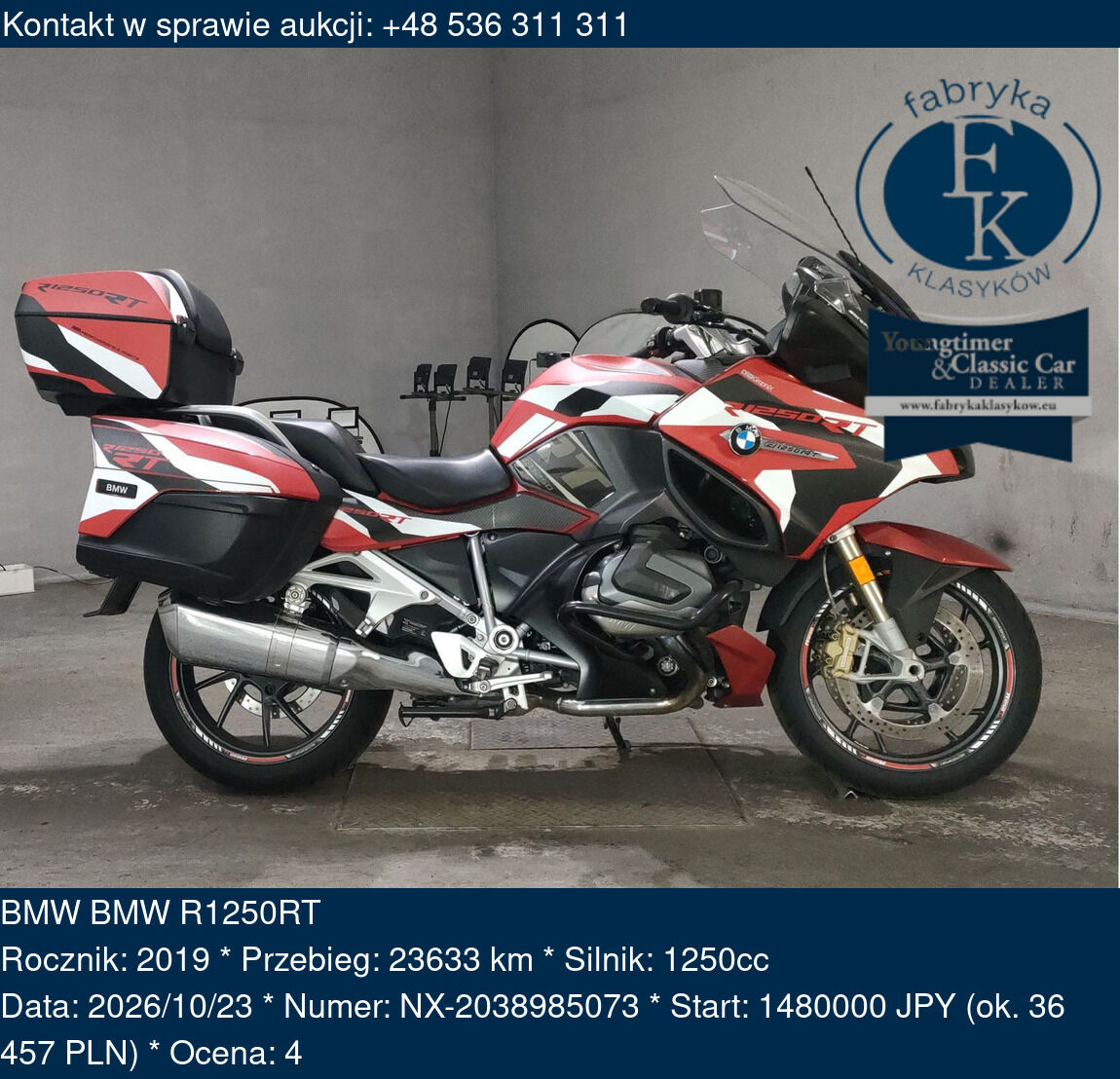 BMW BMW R1250RT 2019 - zdjęcie 3