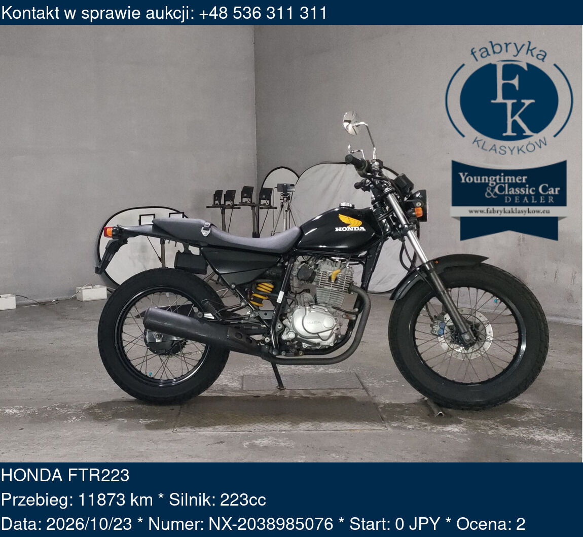 HONDA FTR223  - zdjęcie 2