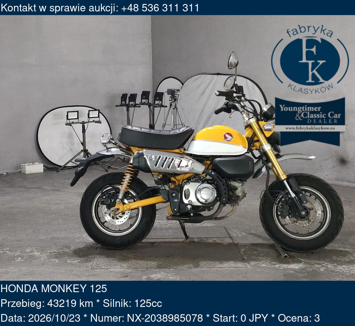 HONDA MONKEY 125  - zdjęcie 2