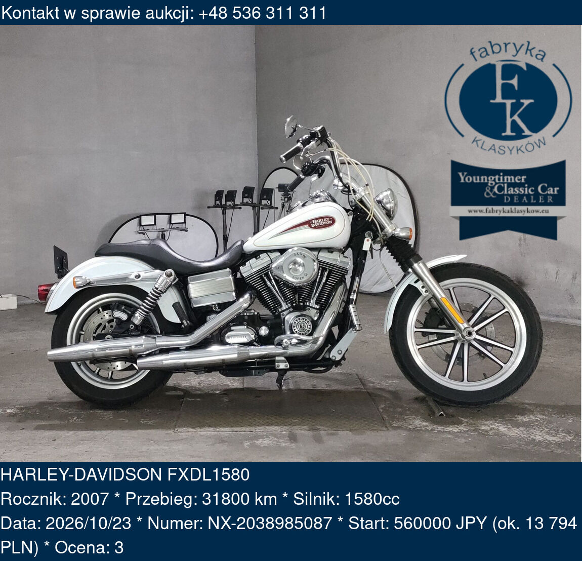 HARLEY-DAVIDSON FXDL1580 2007 - zdjęcie 2