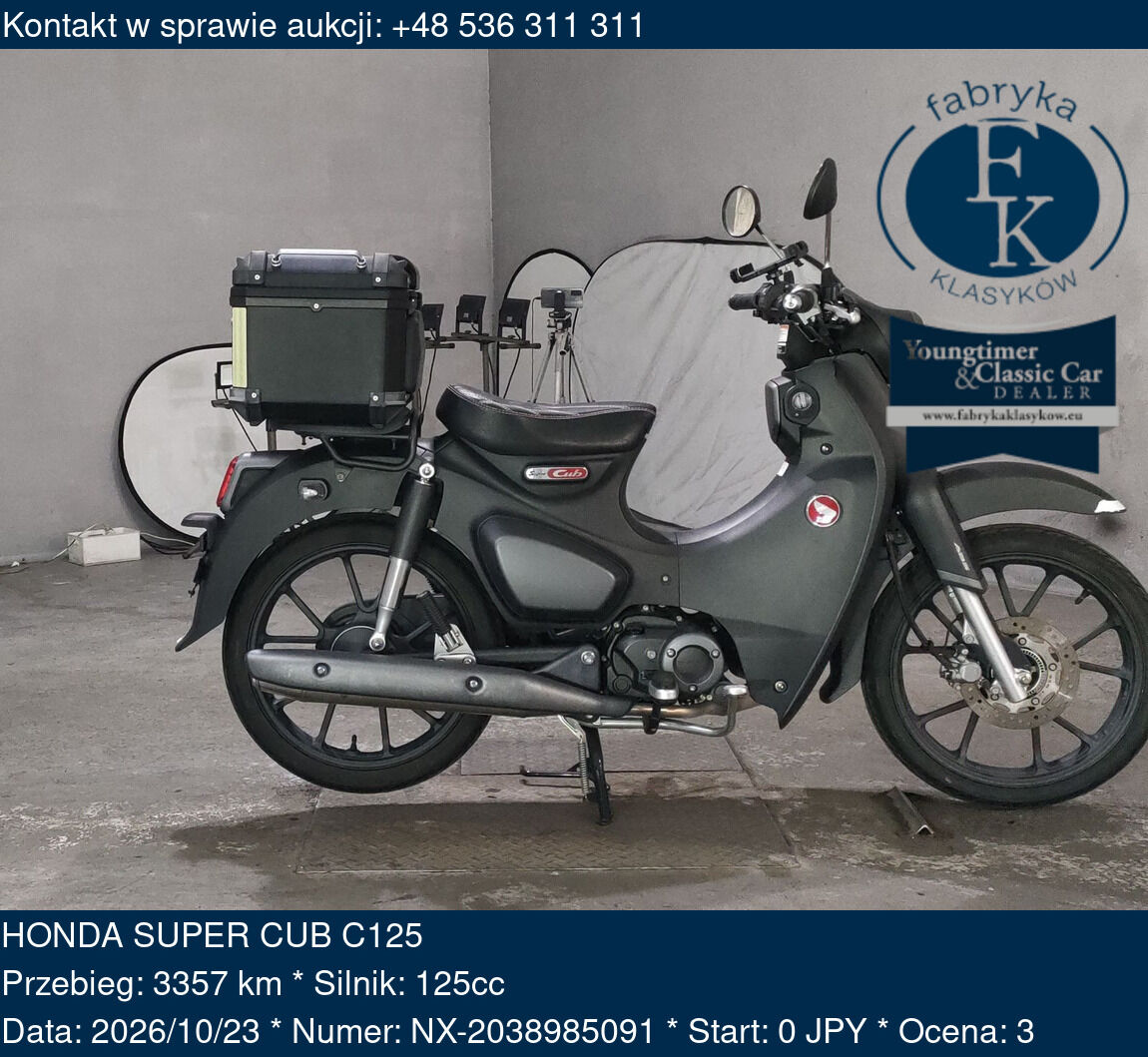 HONDA SUPER CUB C125  - zdjęcie 2