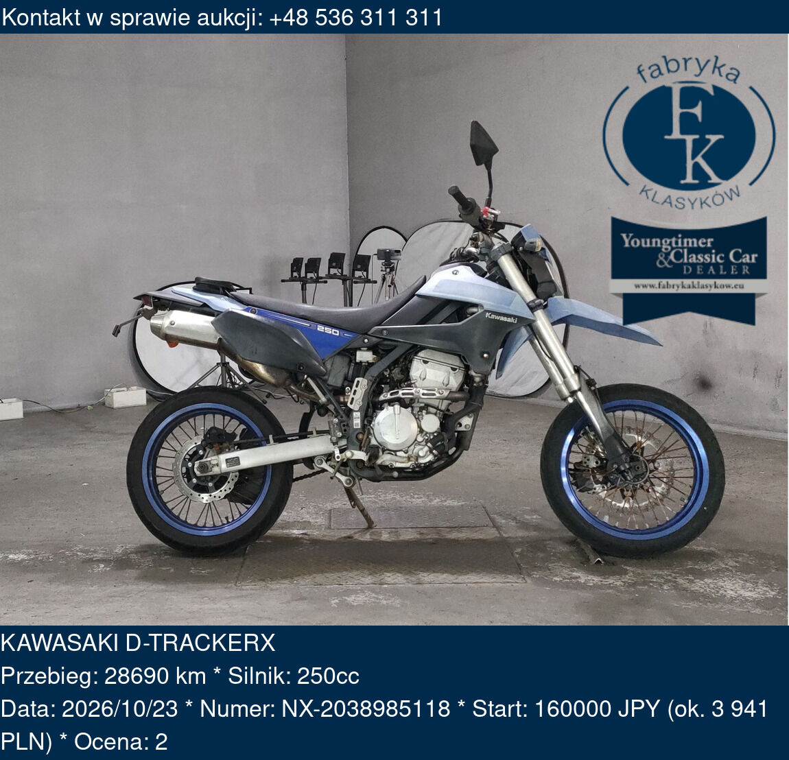 KAWASAKI D-TRACKERX  - zdjęcie 2