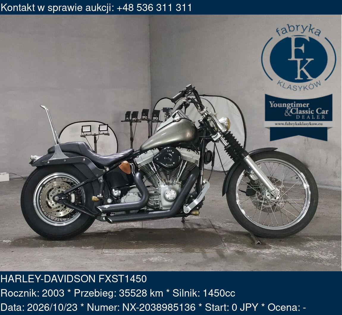 HARLEY-DAVIDSON FXST1450 2003 - zdjęcie 2