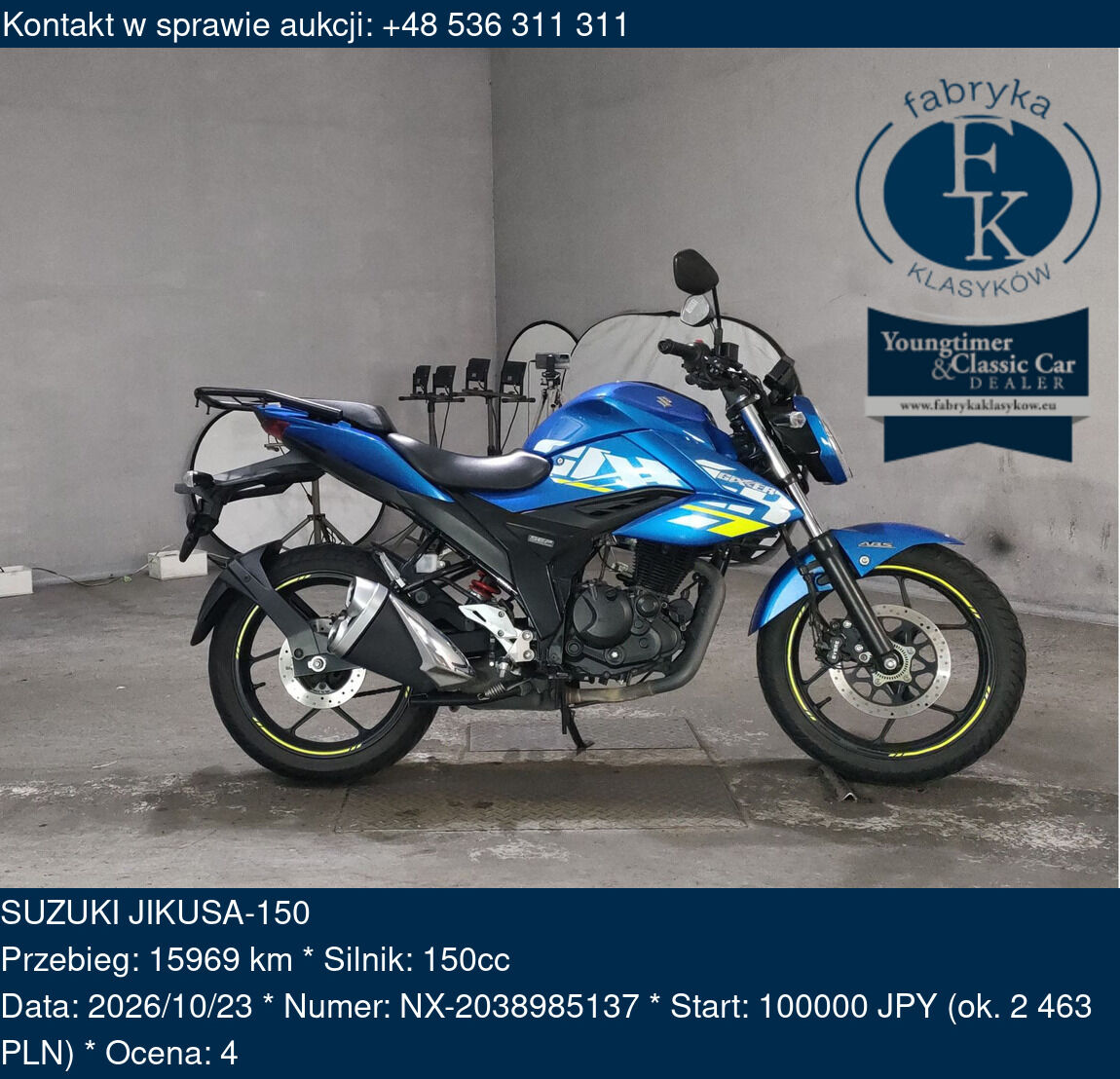 SUZUKI JIKUSA-150  - zdjęcie 2
