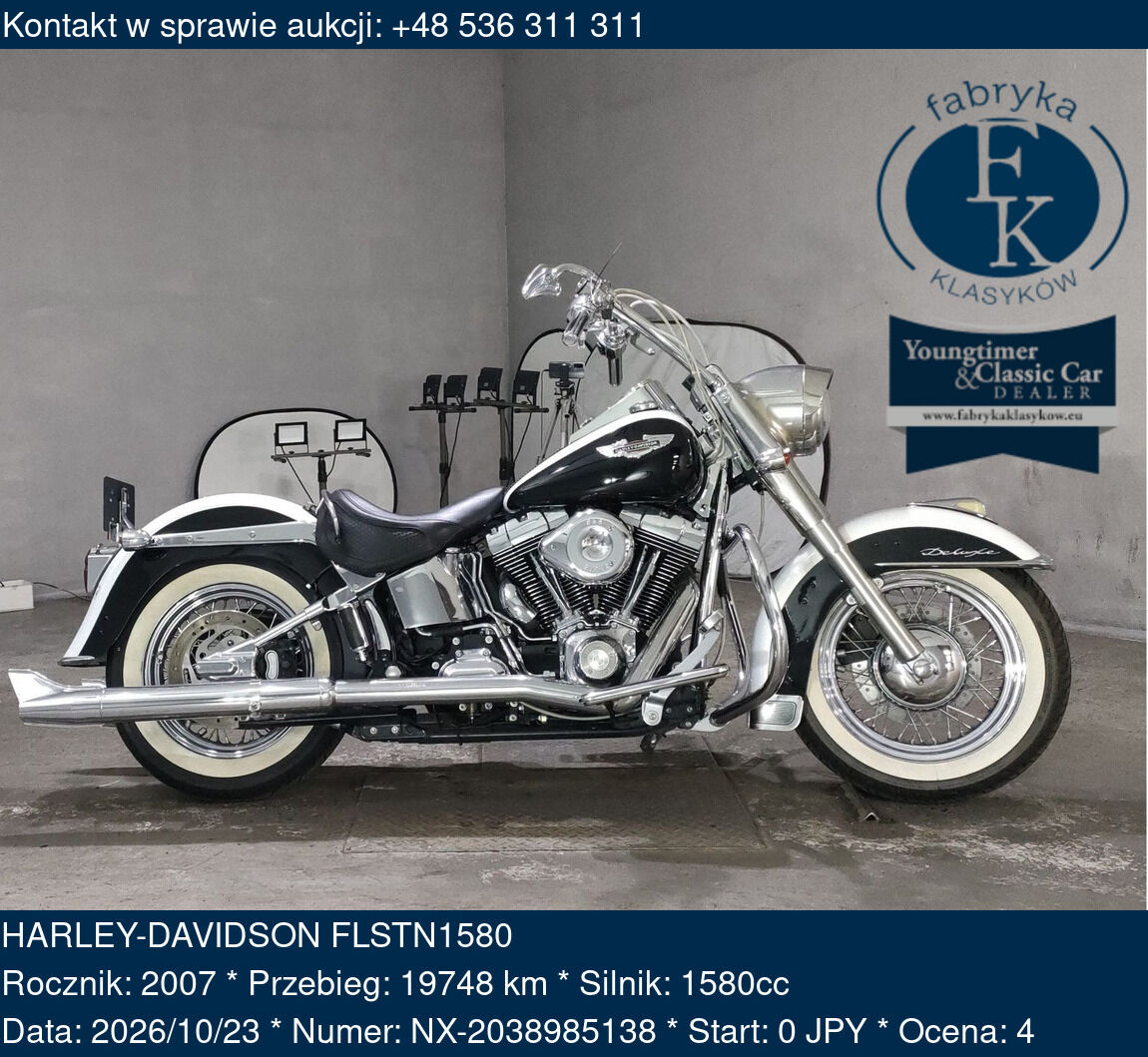 HARLEY-DAVIDSON FLSTN1580 2007 - zdjęcie 2