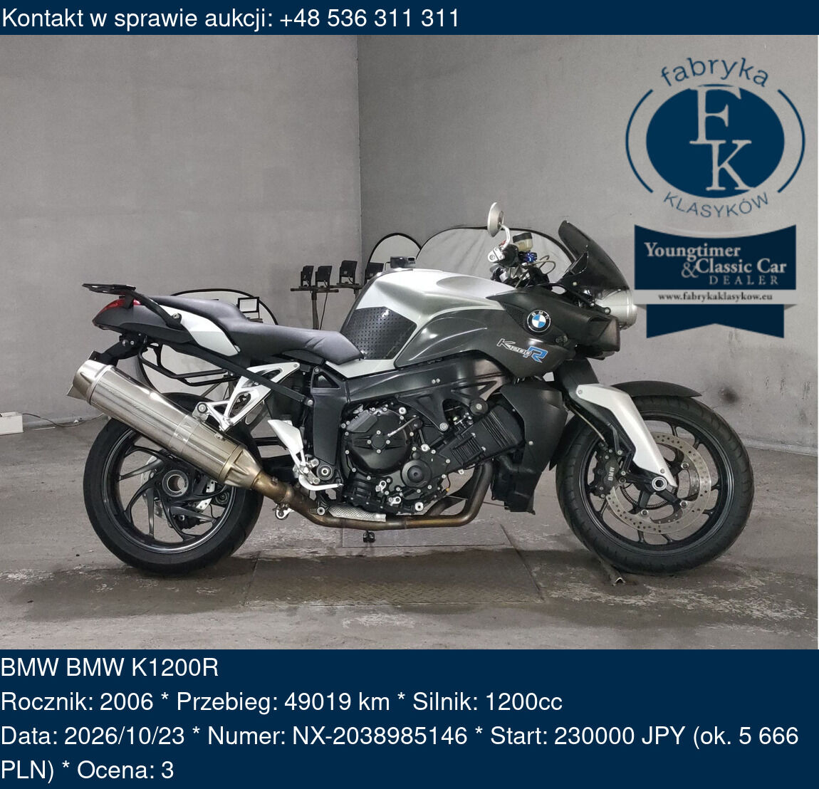 BMW BMW K1200R 2006 - zdjęcie 2
