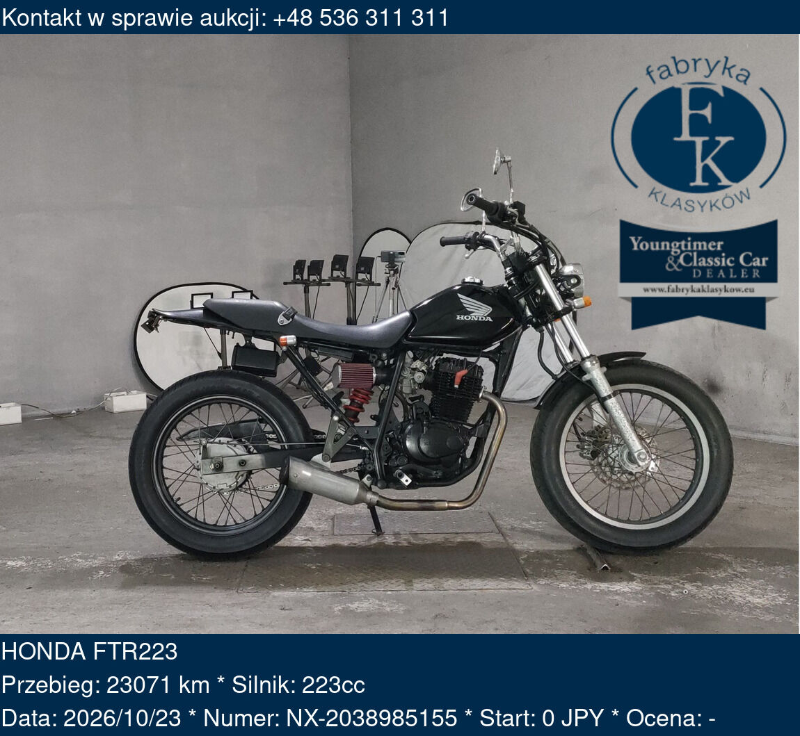 HONDA FTR223  - zdjęcie 2