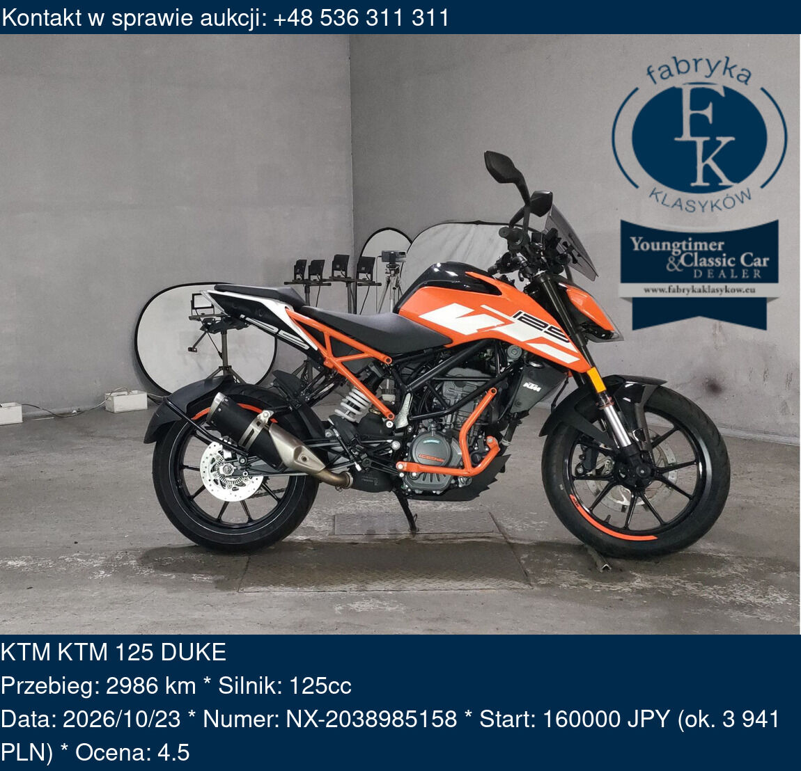 KTM KTM 125 DUKE  - zdjęcie 2