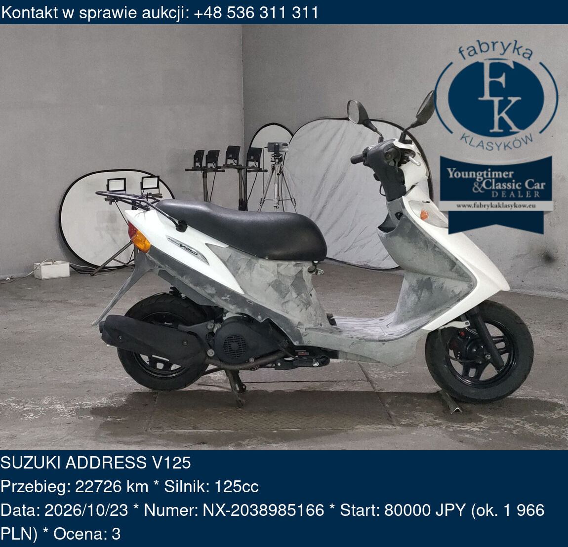 SUZUKI ADDRESS V125 - zdjęcie 2