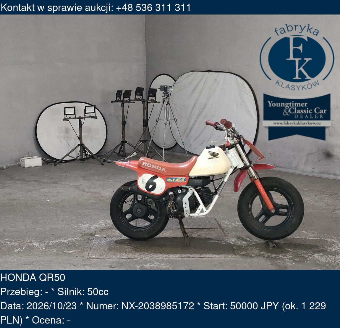 HONDA QR50 - zdjęcie 2