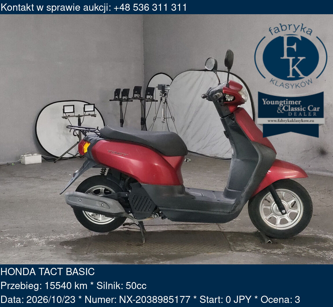 HONDA TACT BASIC  - zdjęcie 2