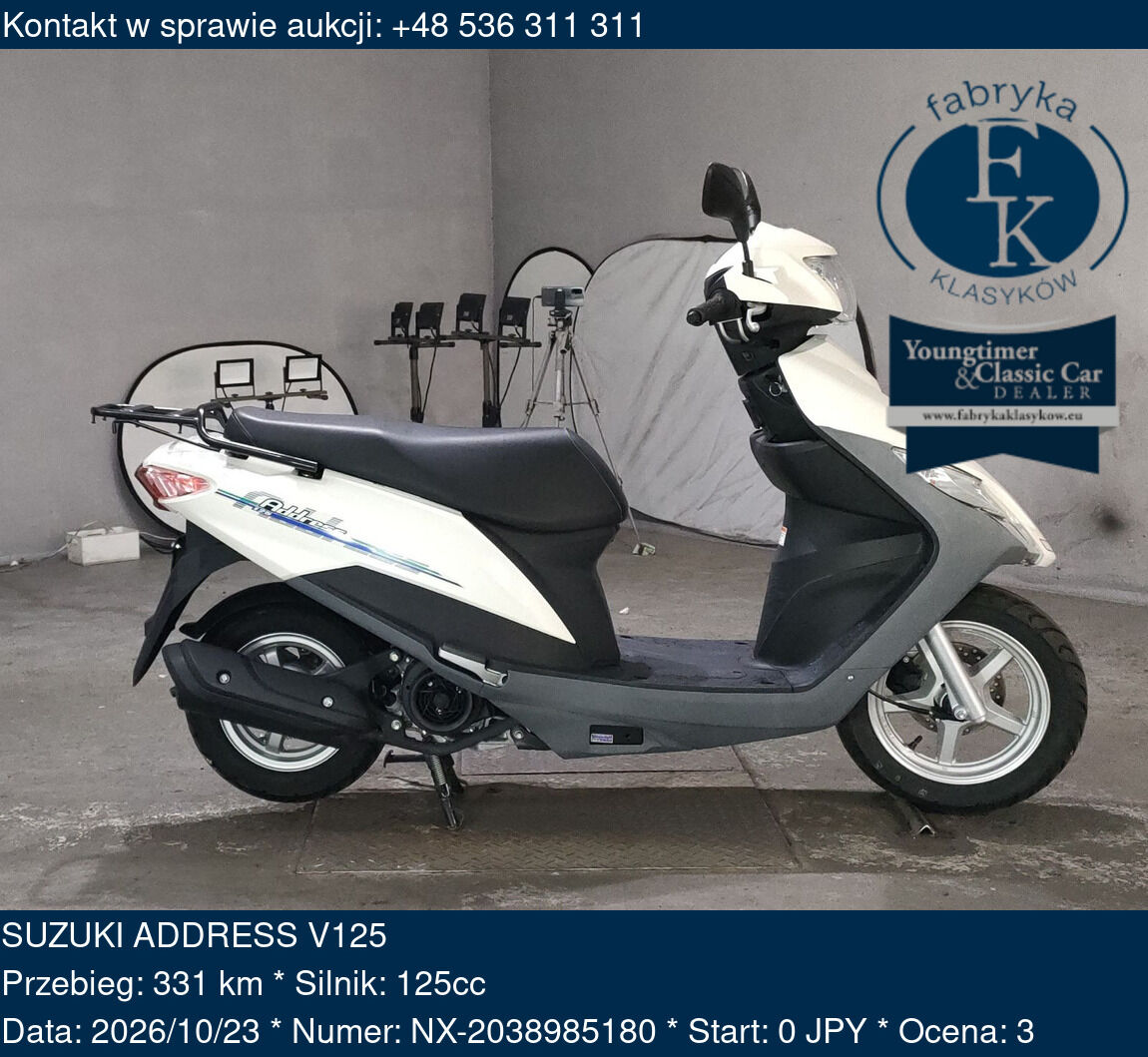 SUZUKI ADDRESS V125  - zdjęcie 2