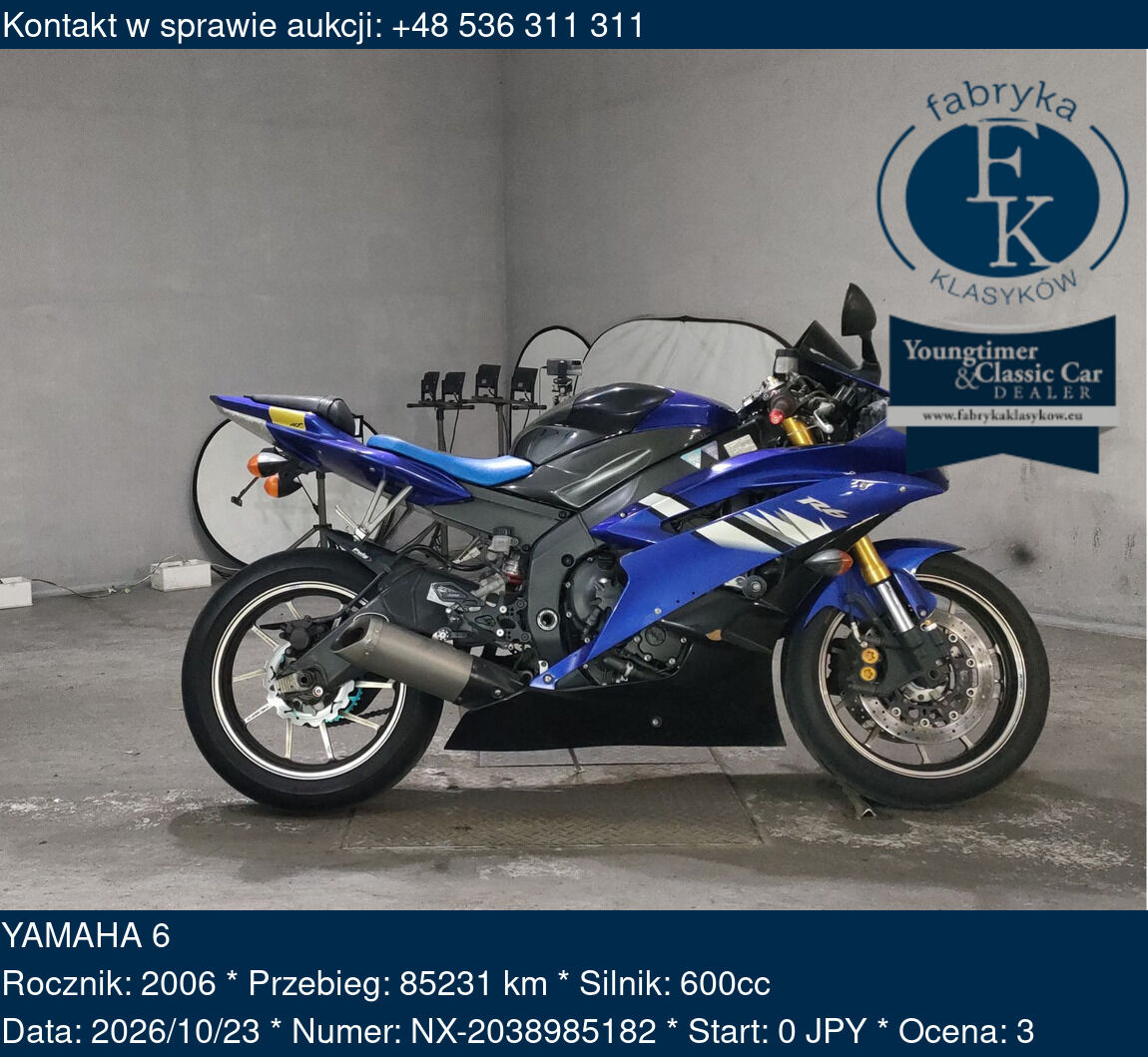 YAMAHA 6 2006 - zdjęcie 2